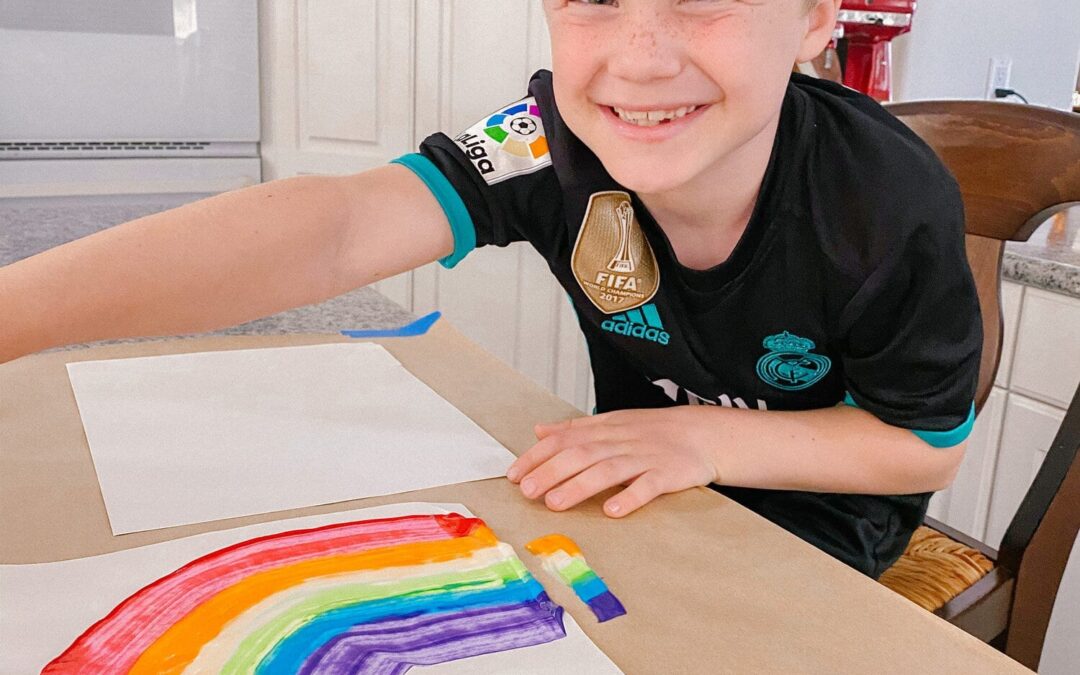 DIY Rainbow Art!