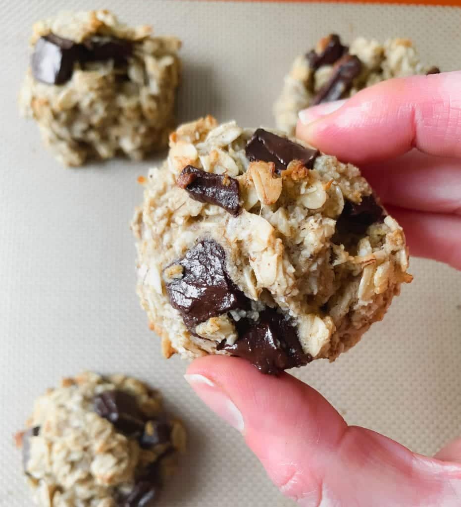 chocolate banana bread cookies healthy