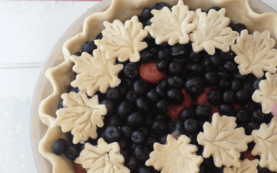 Blueberry Pie 4th of July!