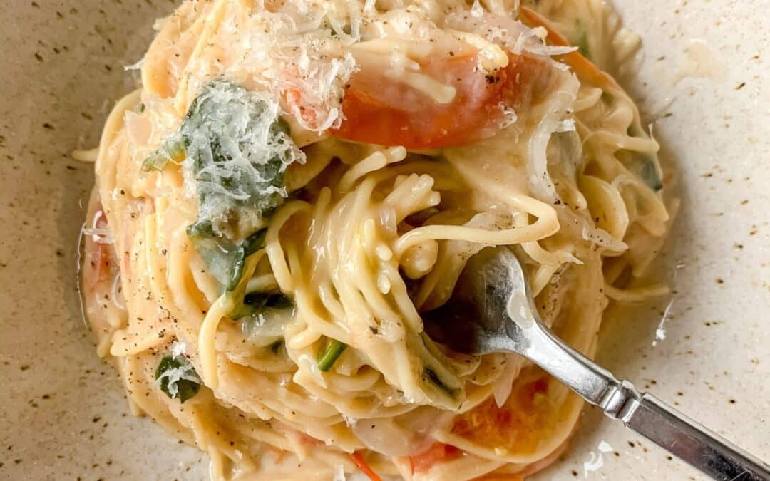Easy Dinner: One Pan Pasta!