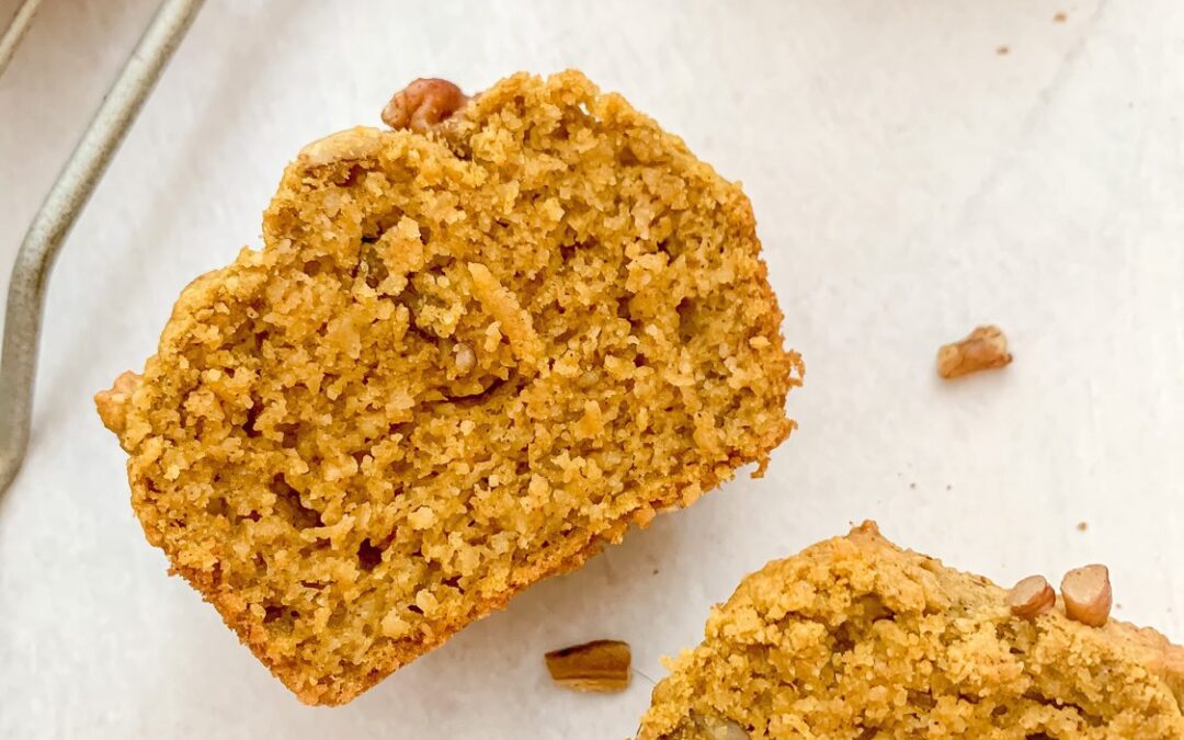 Maple Pumpkin Pecan Muffins