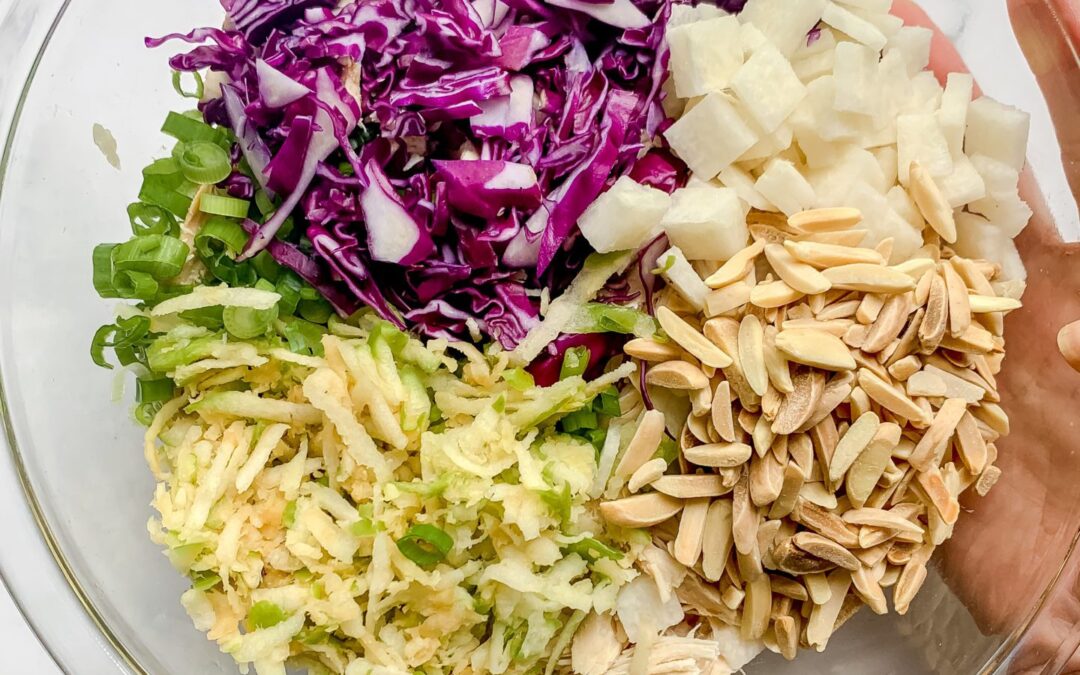 Chicken Salad with Apples & Almonds!