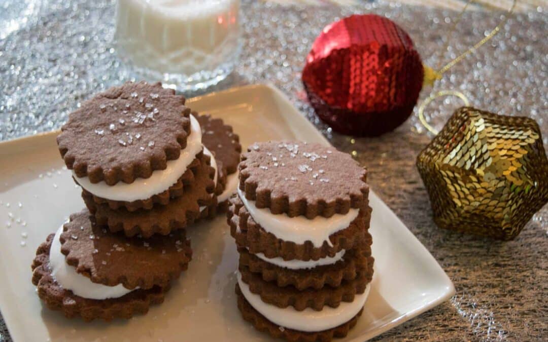 The Night Before Christmas Cookie Sandwich