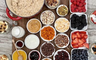 Oatmeal Toppings Board