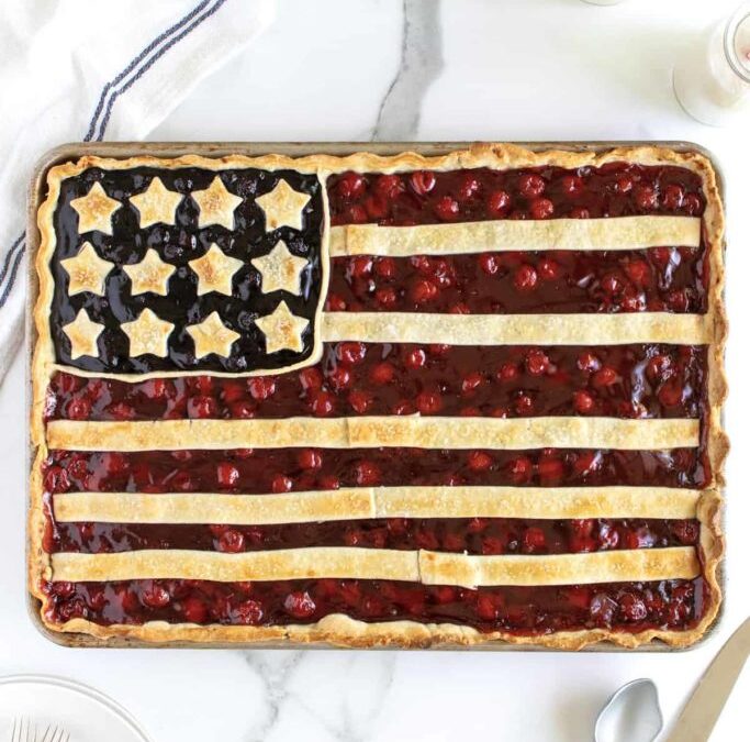 American Flag Pie Recipe