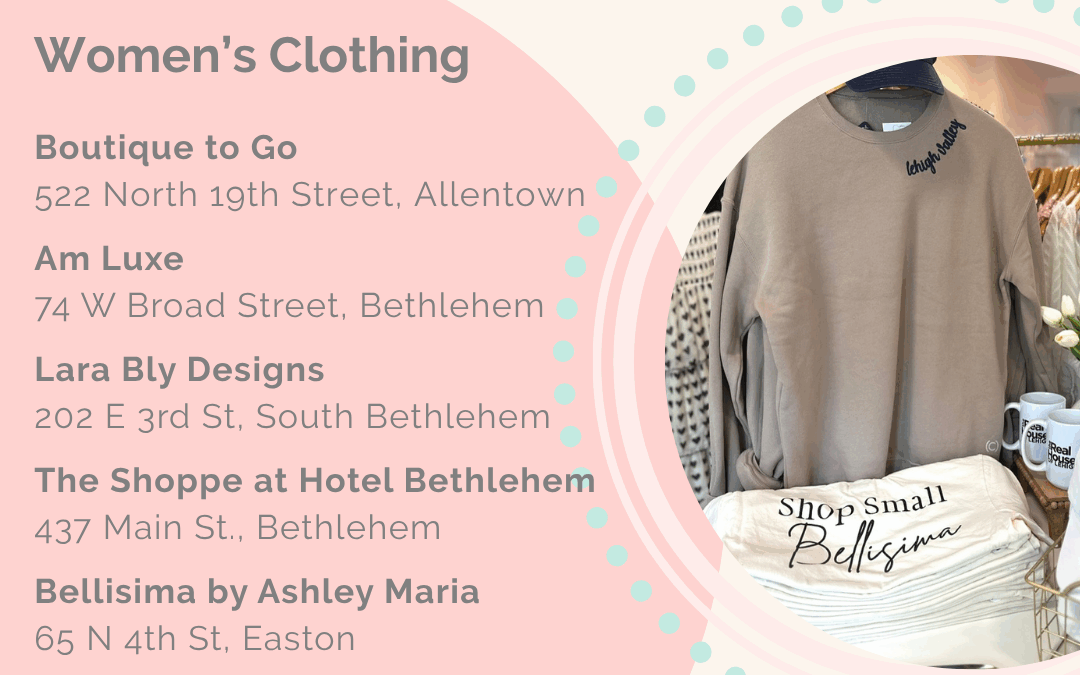 Shop Local Lehigh Valley Highlight: Women’s Clothing