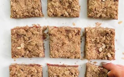 Mixed Berry Crumble Bars
