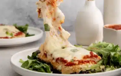 Weeknight Baked Chicken Parmesan from Kat Ashmore