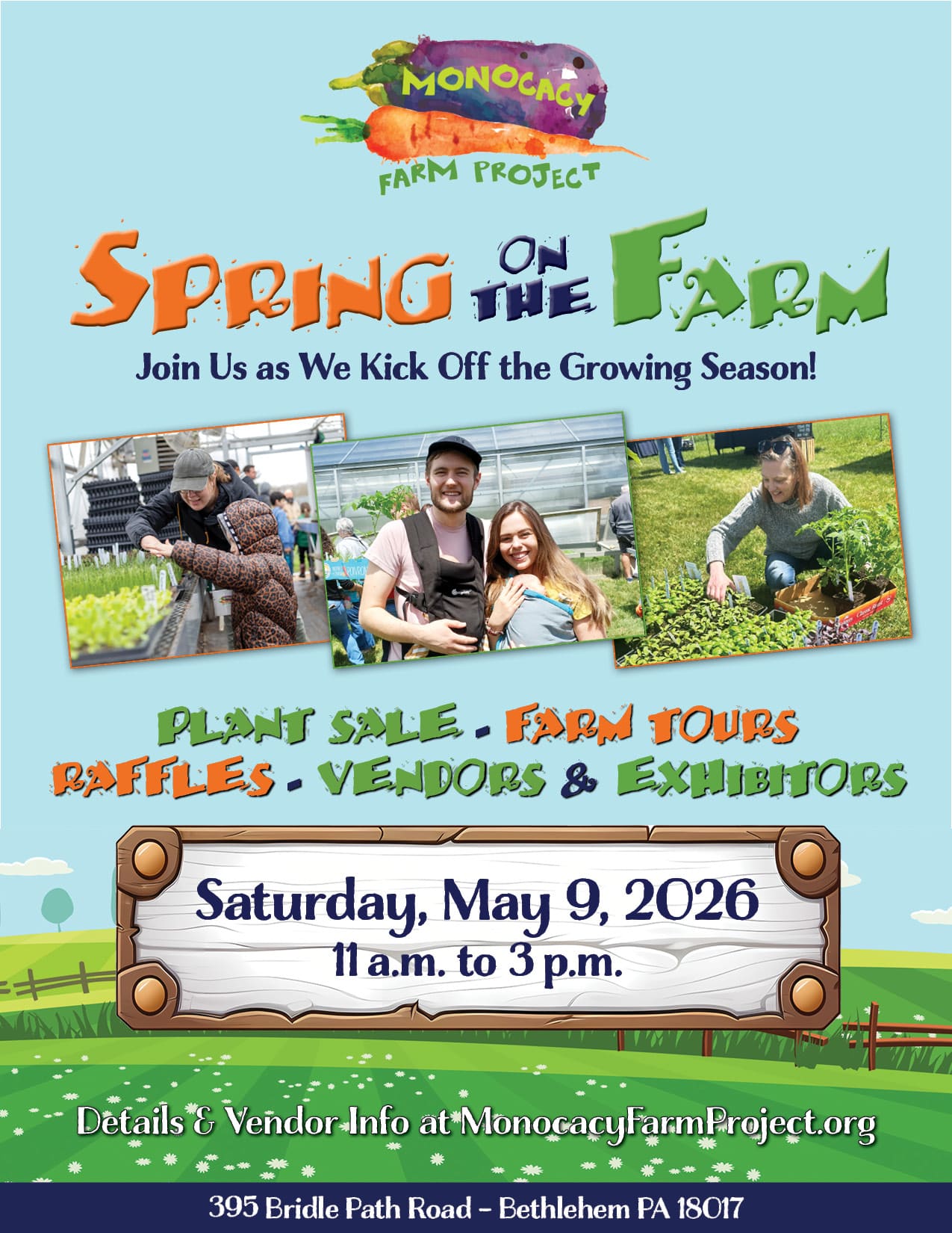 spring on the farm- monocacy